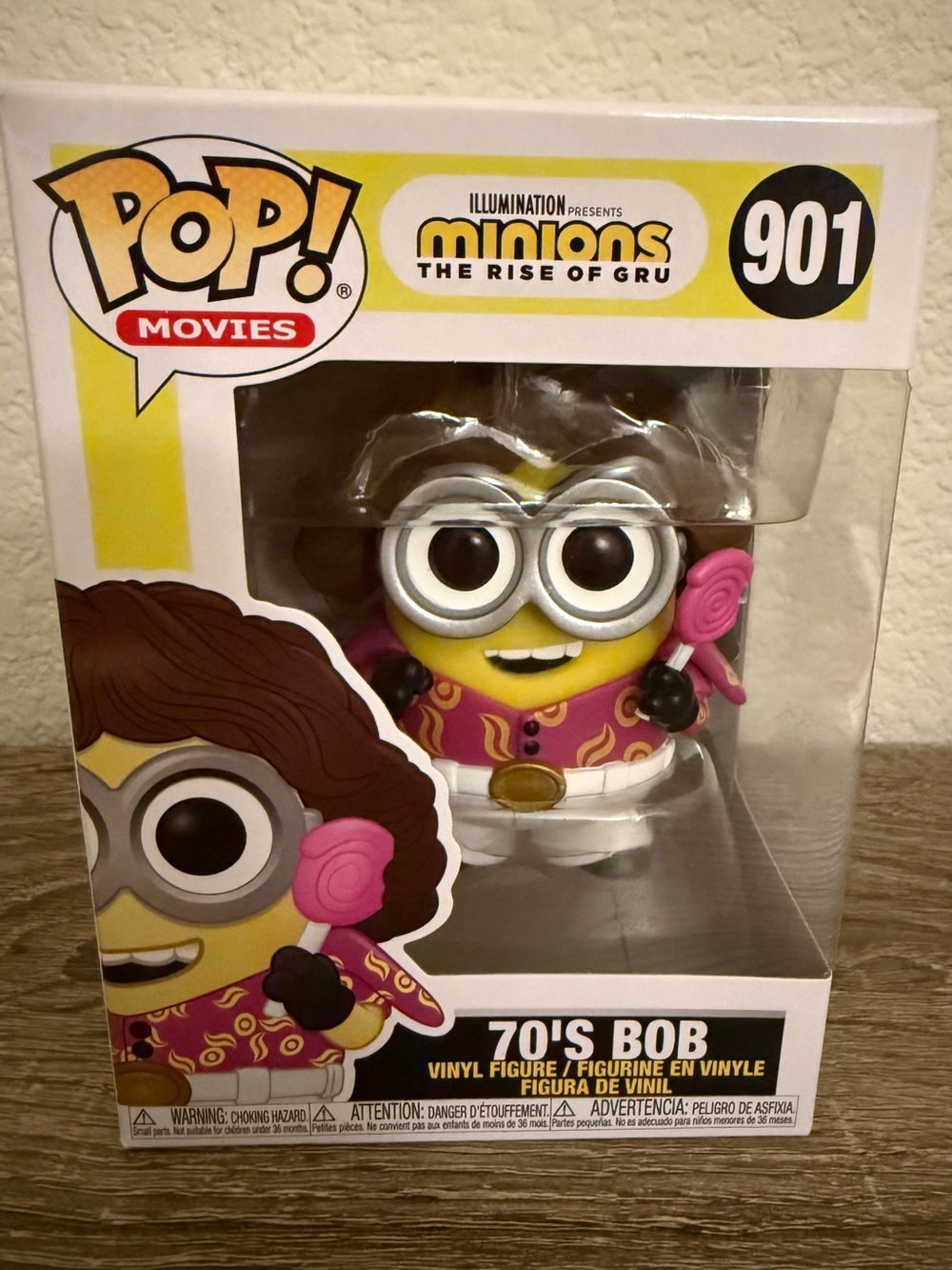FUNKO POP! MINIONS 70’S BOB #901